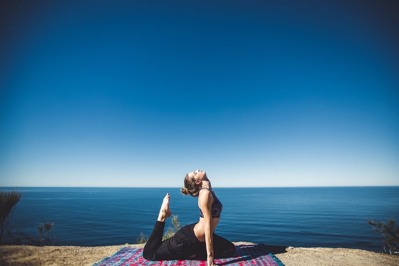 Fitness Yoga Stretching Woman